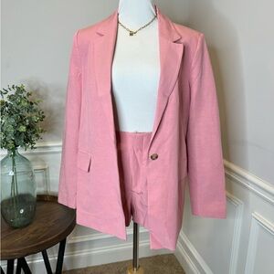 Zara Pink Women's Blazer